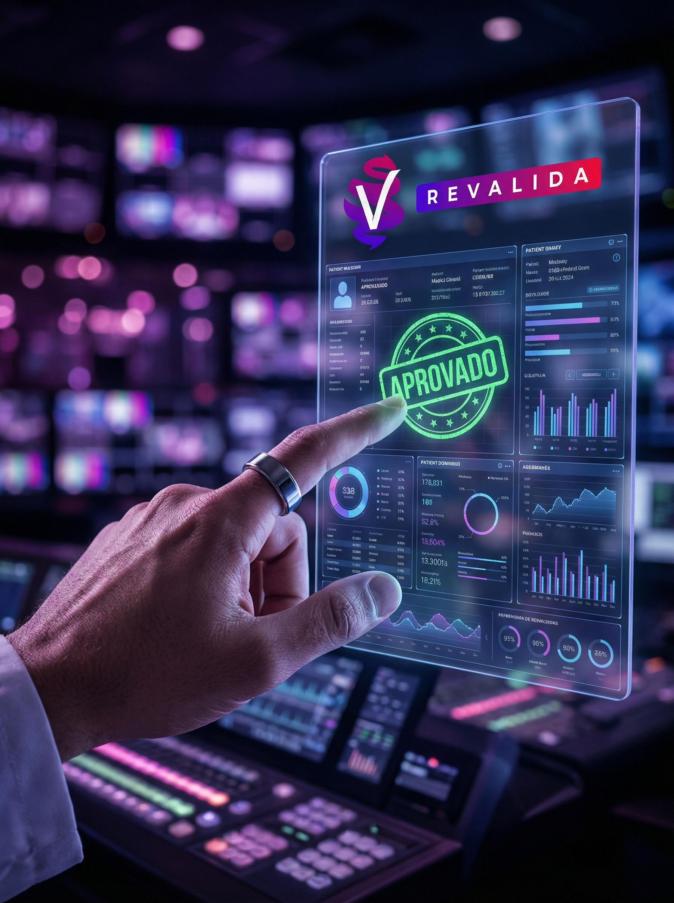 Cenário de simulação de prova prática Revalida